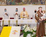 Slika Mons. Giorgio Lingua, apostolski nuncij u Republici Hrvatskoj, na proslavi Antunova u Čakovcu